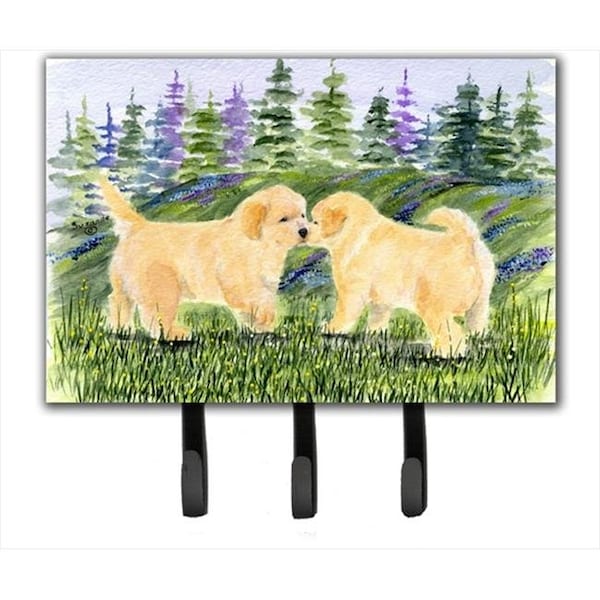 Carolines Treasures Carolines Treasures SS8102TH68 Golden Retriever Leash Holder Or Key Hook SS8102TH68 - main